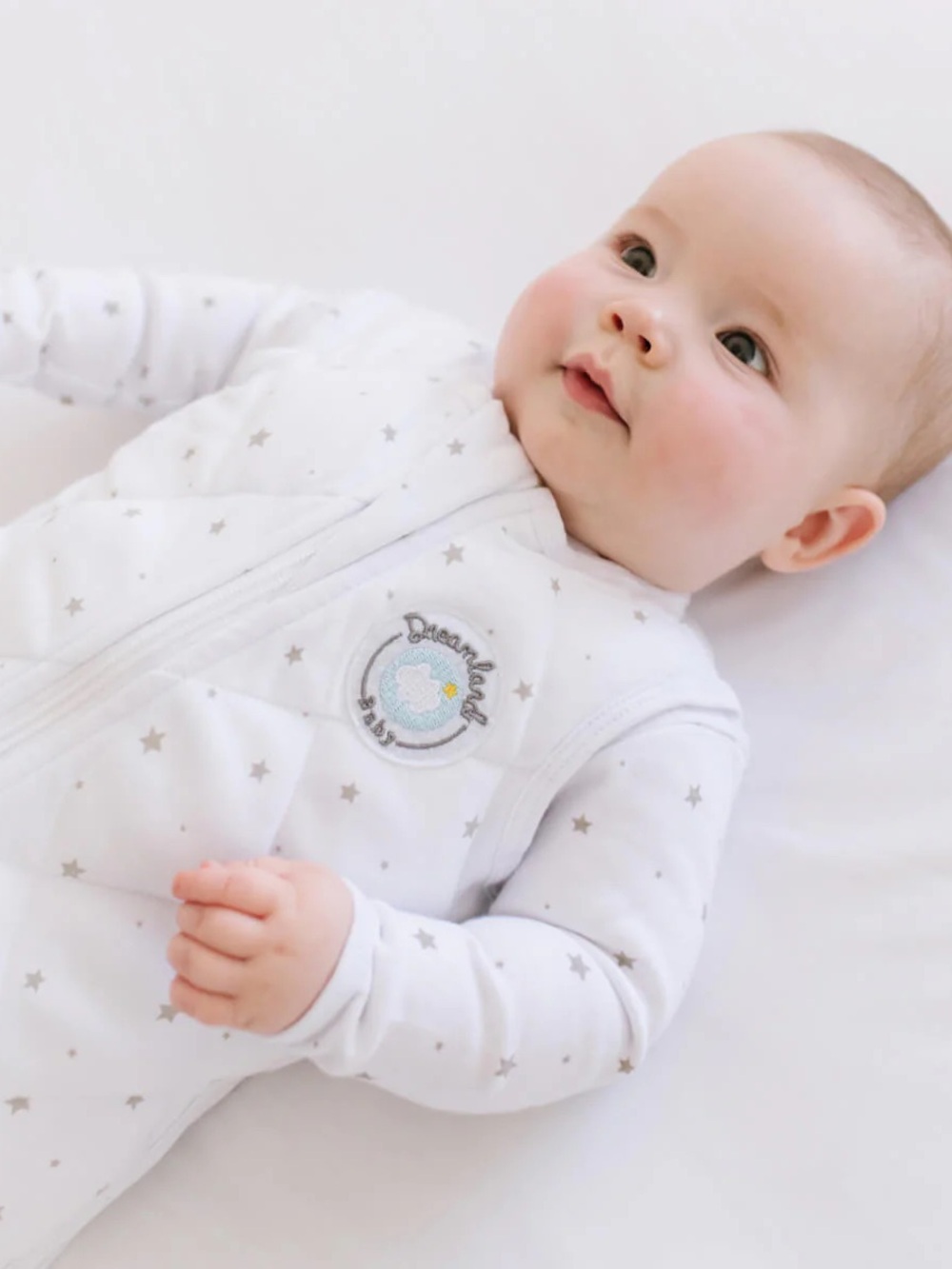 Dreamland, Baby Weighted Sleep Sack with Star Print - Picture 5 of 5
